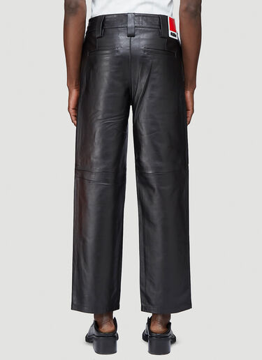 032C Leather Work Pants Black cee0144004