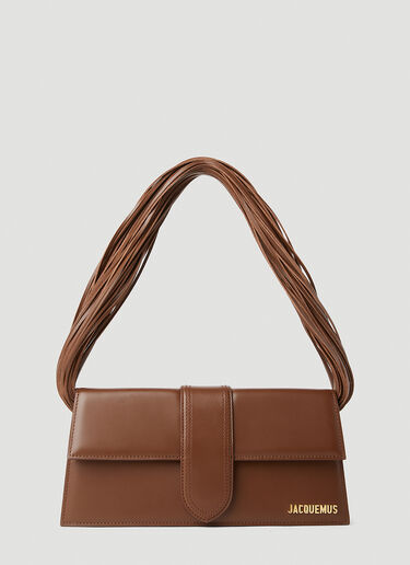 Jacquemus Le Bambino Long Ficiu Shoulder Bag Brown jac0251069
