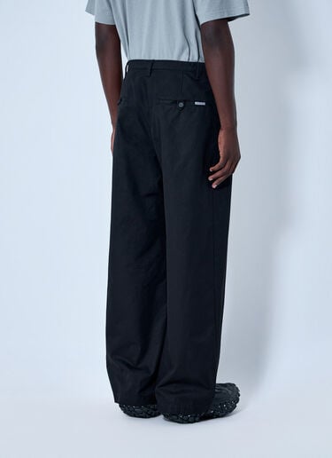 Balenciaga Wide-Leg Trousers Black bal0164011