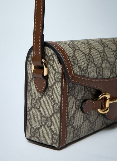 Gucci Small Horsebit 1955 Crossbody Bag Light Brown guc0159113