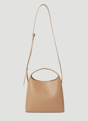 Aesther Ekme Mini Sac Shoulder Bag Beige aes0251005