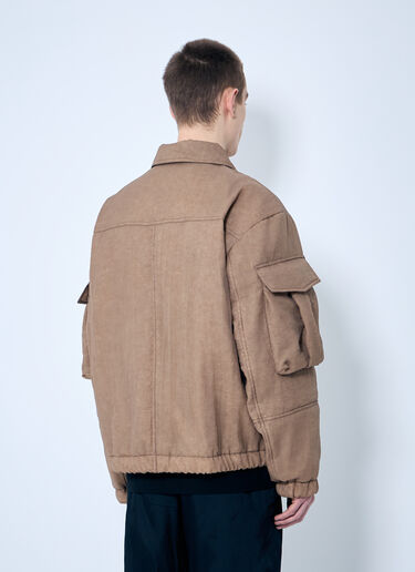 Dries Van Noten Padded Vow Bis Jacket Brown dvn0160016
