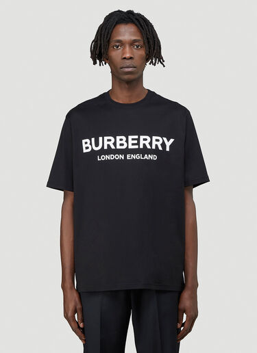 Burberry Letchford Logo T-Shirt Black bur0143015