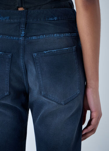 Balenciaga Curved Waist Jeans Navy bal0263006