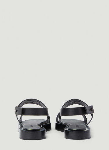 Max Mara Diana 샌들 블랙 max0252039