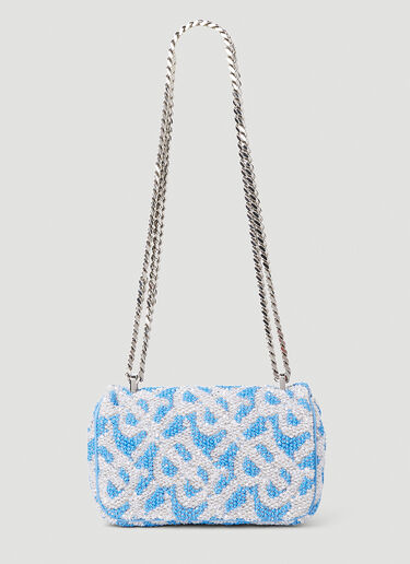 Burberry Lola Sequin Shoulder Bag Blue bur0252047