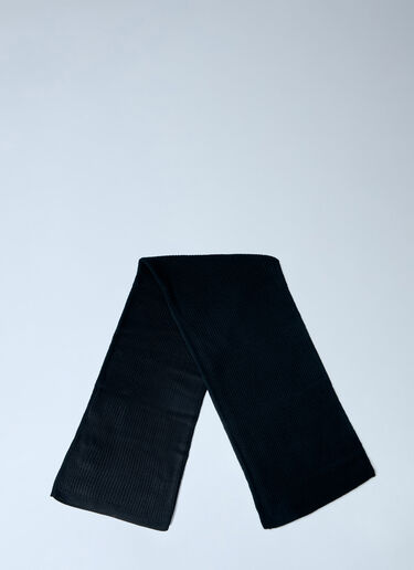 LN-CC® - Kiko Kostadinov: Grebe Scarf - Black Kiko Kostadinov Grebe Scarf Black kko0265009