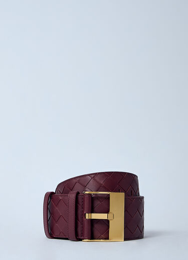 Bottega Veneta Braided Belt Brown bov0260032