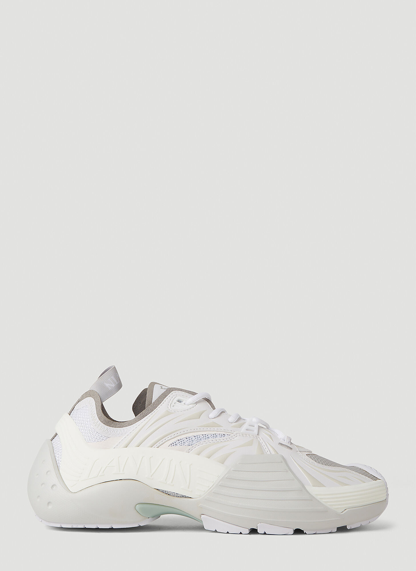 Lanvin Flash-x Sneakers In White