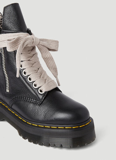 Rick Owens x Dr. Martens Jumbo Laced Boots Black rod0250001