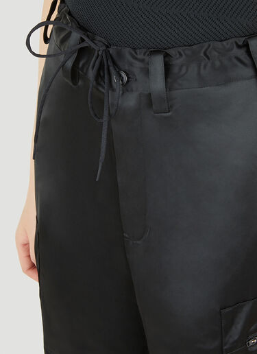 Y-3 Technical Satin Cargo Pants Black yyy0247007