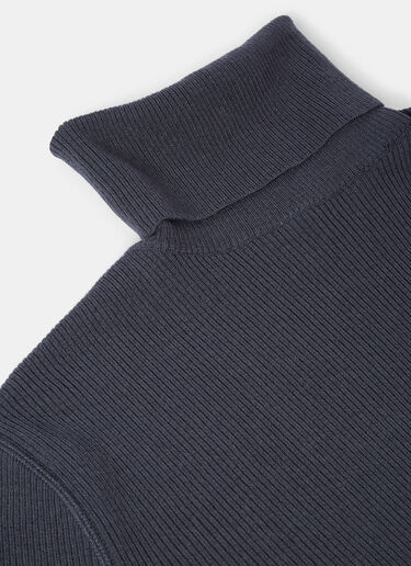 Aiezen Wool-Blend Turtleneck Sweater Grey aie0120009