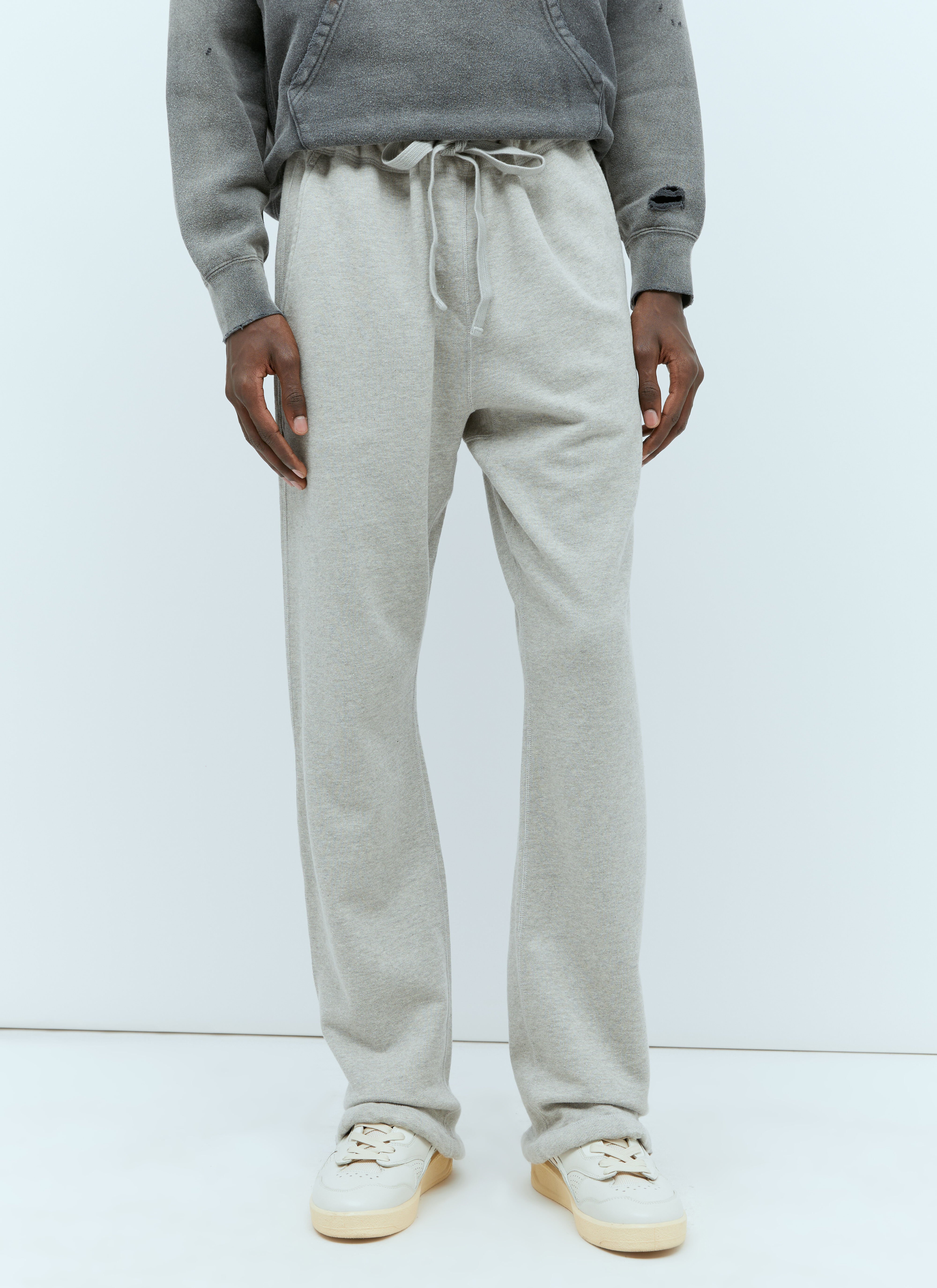 Track pants shop with drawstring