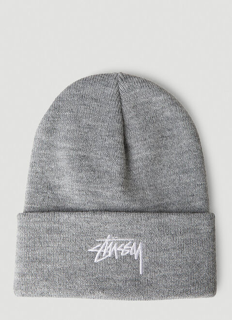 Stüssy ストックカフビーニーハット ブラック sts0347009