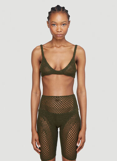 Explore Crochet Bra Isa Boulder Explore Crochet Bra Green isa0242009