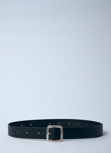 Jil Sander Leather Belt Black jil0260007