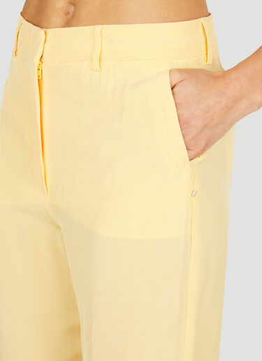 Sportmax ペルシャパンツ イエロー spx0252002