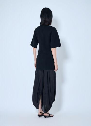 LN-CC® - Toteme: Cocoon Tee Dress - Black Toteme Cocoon Tee Dress Black tot0265044