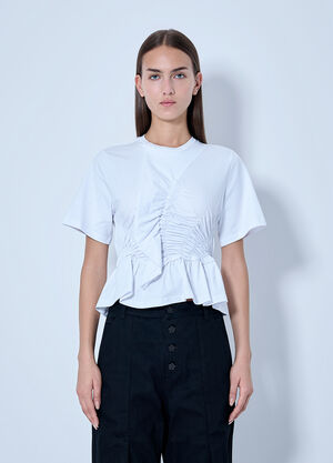 Cecilie Bahnsen Cbace T-Shirt White cec0266002