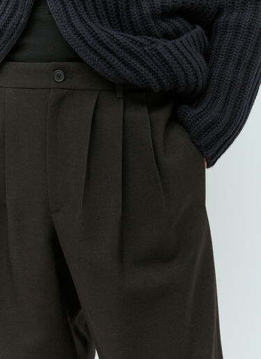 Rufus Wool Pants The Row Rufus Wool Pants Black row0154002