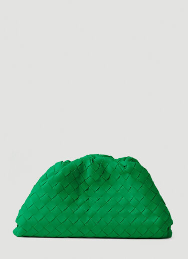 Bottega Veneta Teen Pouch Clutch Bag Green bov0249024