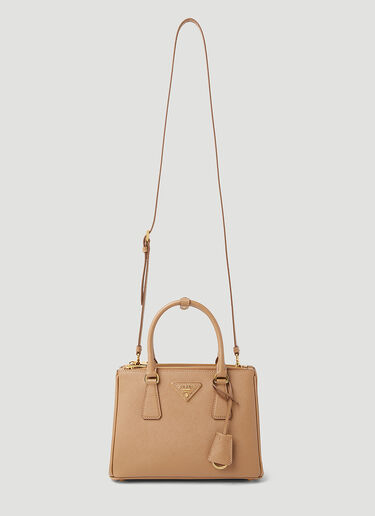 Prada Small Galleria Handbag Brown pra0254028