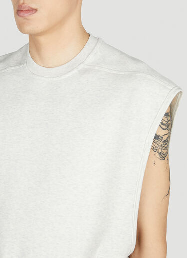 Rick Owens DRKSHDW 민소매 탑 화이트 drk0152006