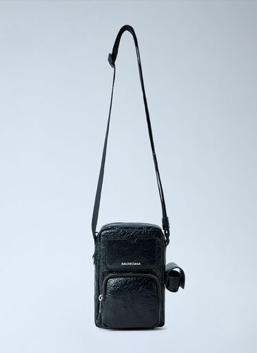 LN-CC® - Balenciaga: Superbusy Vertical Arena Bag - Black Balenciaga Superbusy Vertical Arena Bag Black bal0164022
