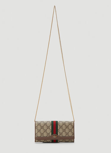 Gucci Ophidia 钱包手袋 棕 guc0235021