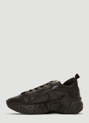 Rockaway Technical Leather Sneakers Acne Studios Rockaway Technical Leather Sneakers Black acn0136002
