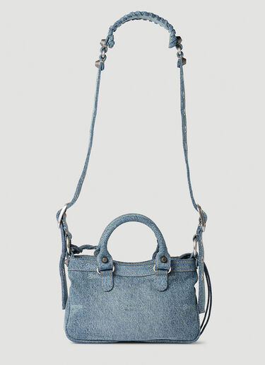 Balenciaga 네오 카골 스몰 토트백  블루 bal0254069