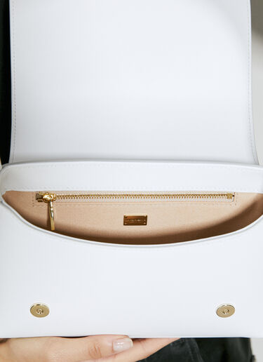 Dolce & Gabbana DG Logo Shoulder Bag White dol0255037