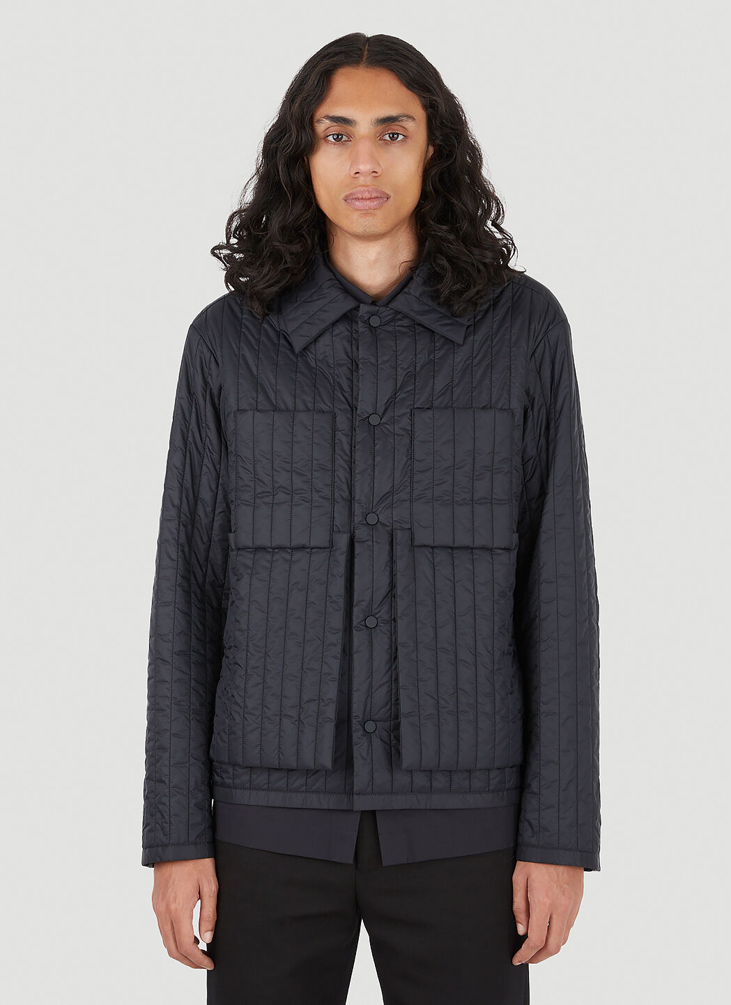 Craig Green Quilted Workwear Jacket in Black LN CC
