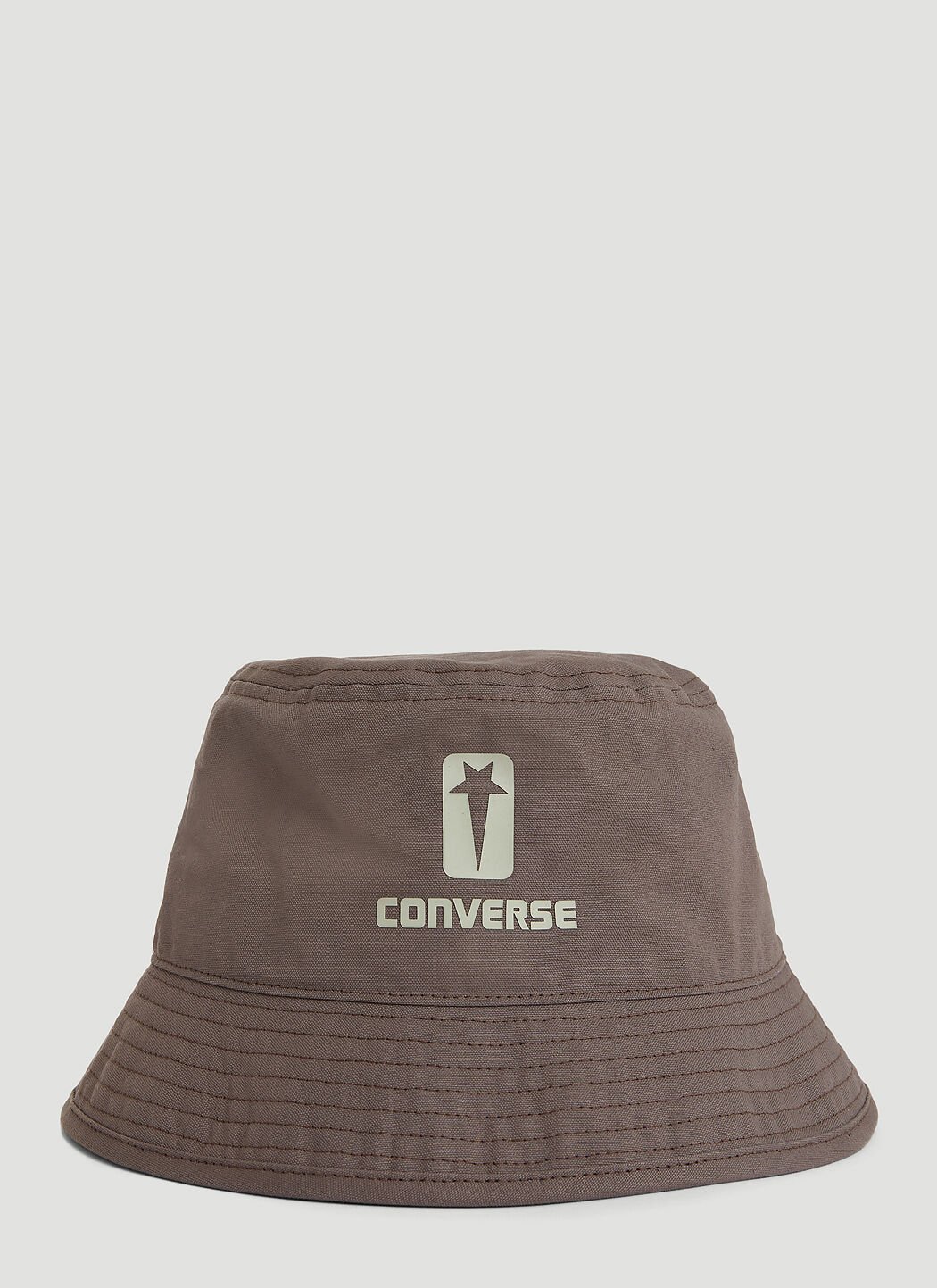 Comme des Garçons PLAY x Converse Logo Print Bucket Hat Black cpc0355007