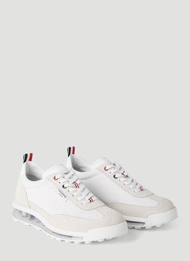 Tech Runner Sneakers Thom Browne Tech Runner Sneakers White thb0151043