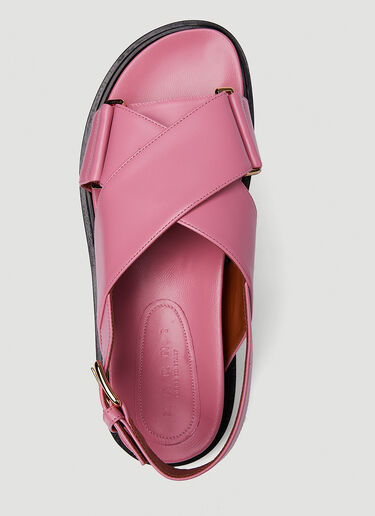 Marni Fussbett Sandals Pink mni0251025