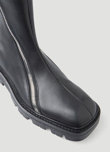 GmbH Zip Ankle Boots Black gmb0150002