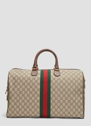 Gucci 미디엄 사이즈 Ophidia GG 캐리온 더플 백 Beige guc0135017