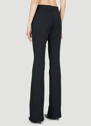 Twill Flared Pants Courrèges Twill Flared Pants Black cou0251012