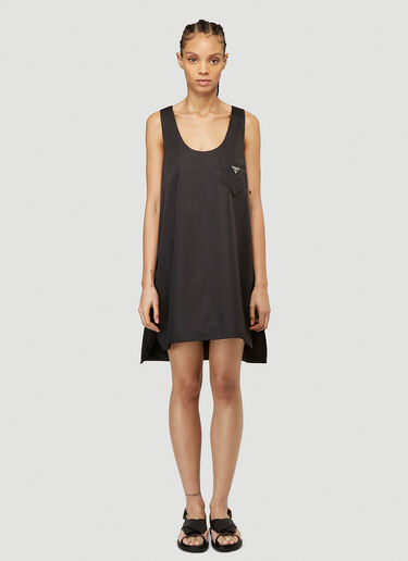 Prada nylon dress black Clearance