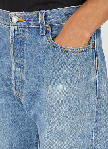 Bonum Stonewash Wide Leg Jeans Blue bon0348006