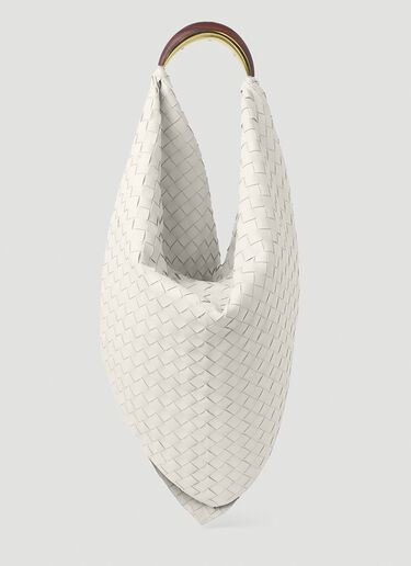 Bottega Veneta 풀라드 숄더백 화이트 bov0252102