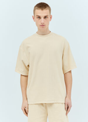 Patta Cotton Towelling T-Shirt Grey pat0156016