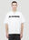 Jil Sander Smiley Hotel Print T-Shirt White jil0153005
