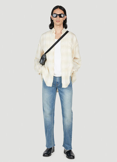 Borrowed BD Shirt Our Legacy Borrowed BD Shirt Beige our0152014