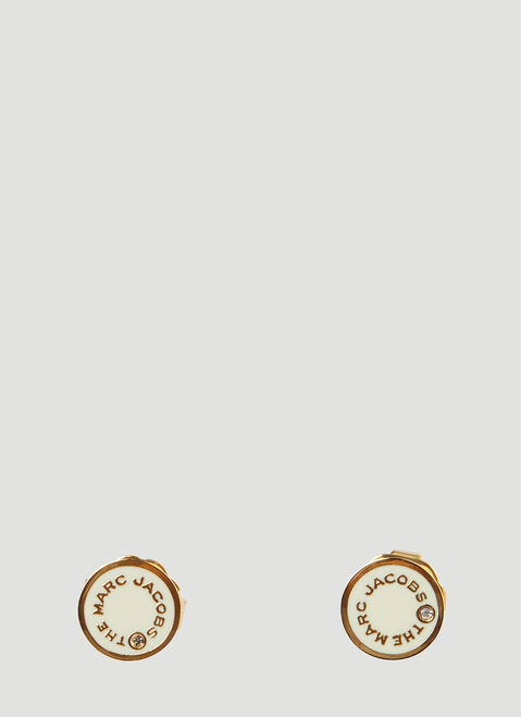 Vivienne Westwood 메달리온 스터드 귀걸이 블랙 vvw0254048