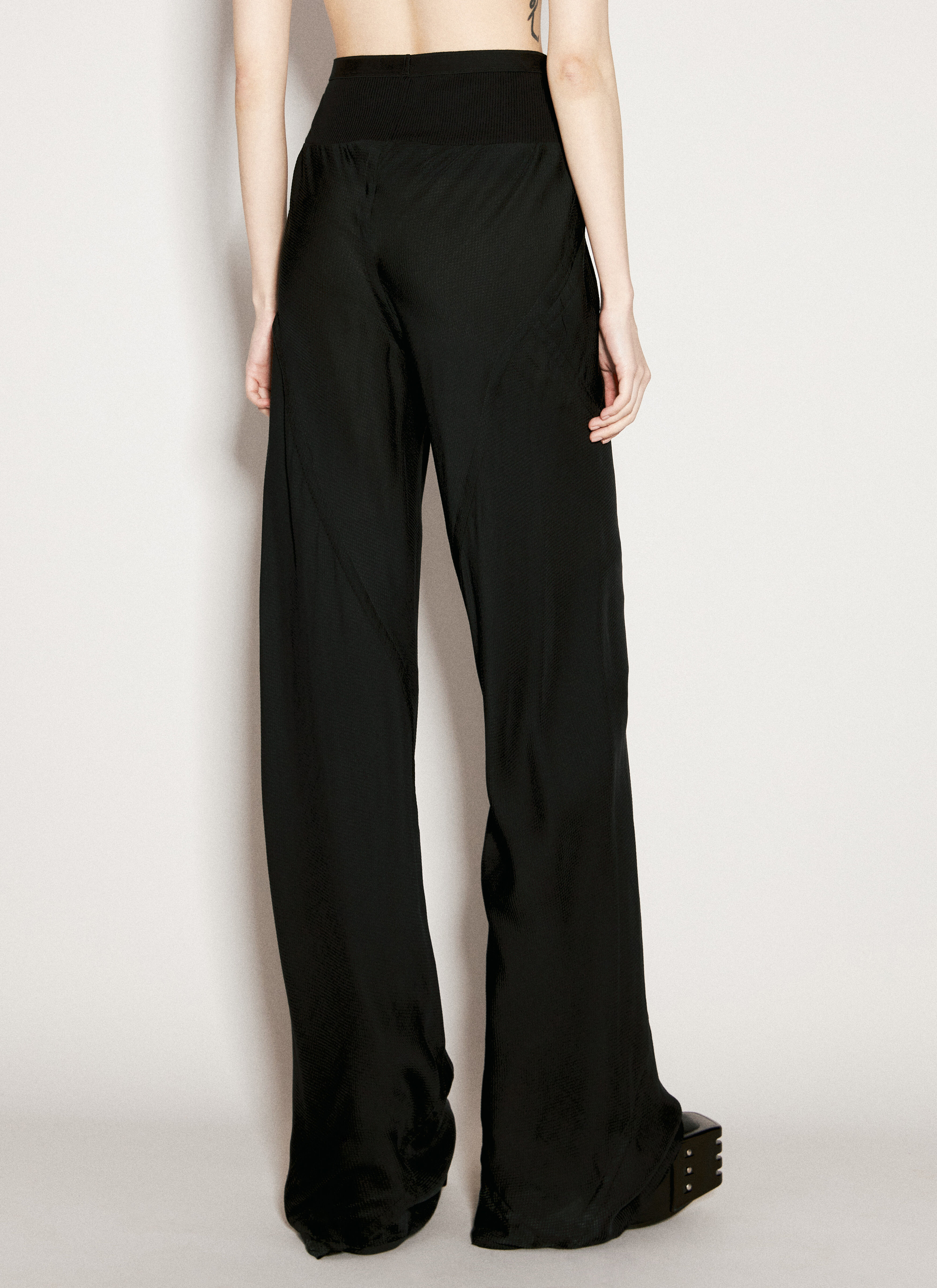 Rick Owens レディース リドジャンボバイアスパンツ の ブラック
