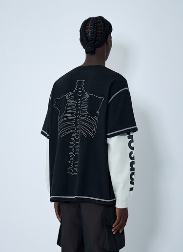 Vanson Bones Waffle T-Shirt Awake NY Vanson Bones Waffle T-Shirt Black awa0162010