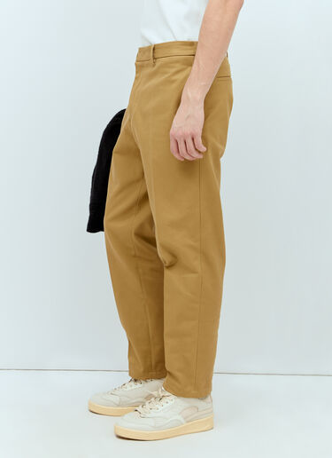 Jil Sander Gabardine Pants Beige jil0155004