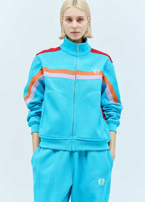Reward If Found Logo Embroidery Track Jacket Blue rif0256001